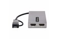 folie 3 von 6, vergrößern, usb hdmi dual monitor adapter, usb a/c zu 2x hdmi (4k & fhd)