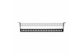 folie 5 von 7, vergrößern, 1he rack kabelführung mit einstellbarer tiefe, kabelführungsbügel für organisiertes 19 zoll rack/serverschrank, horizontale rack kabelmanagement, lacing bar (12s-cable-lacing-bar)