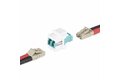 folie 7 von 9, vergrößern, lc lc kupplung, lc glasfaserverbindung, lc/upc lwl duplex kupplung, glasfaserkabel stecker für patch panele (dmfkslclccoupler)