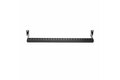 folie 3 von 7, vergrößern, 1he rack kabelführung mit einstellbarer tiefe, kabelführungsbügel für organisiertes 19 zoll rack/serverschrank, horizontale rack kabelmanagement, lacing bar (12s-cable-lacing-bar)