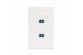 folie 6 von 9, vergrößern, lc lc kupplung, lc glasfaserverbindung, lc/upc lwl duplex kupplung, glasfaserkabel stecker für patch panele (dmfkslclccoupler)