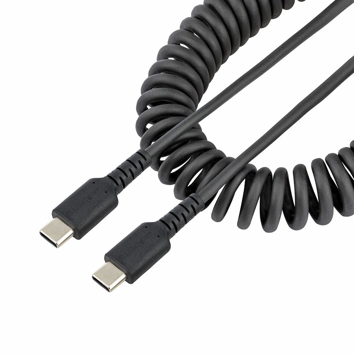 StarTech.com 1ft (30cm) USB C Charging Cable Right Angle - 60W PD 3A -  Heavy Duty Fast Charge USB-C Cable - USB 2.0 Type-C - Durable and Rugged  Aramid Fiber - S20/iPad/Pixel 