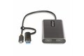 folie 3 von 7, vergrößern, usb-c dual hdmi adapter - usb-c/usb hdmi adapter für 2 4k 60hz monitore - 100w pd pass-through - usb c auf hdmi - usb-c zu hdmi multi-monitor adapter/videokonverter (109b-usbc-hdmi)