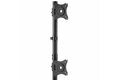 folie 2 von 6, vergrößern, dual-monitorständer, vertikal - für bis zu zwei 27" oder 34" ultrawide (10kg) vesa mount monitore