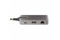folie 4 von 10, vergrößern, usb-c multiport adapter, 4k 60hz hdmi, 2-port 5gbps usb 3.0 hub, 100w power delivery pass-through, gbe, usb typ-c mini docking station, windows/macos/chrome os (103b-usbc-multiport)
