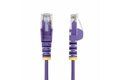 slide {0} of {1}, zoom in, 25cm Purple Slim CAT6 Cable