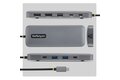 folie 3 von 7, vergrößern, usb-c zu dual dp multiport hub