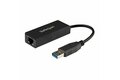 diapositiva 1 de 5, aumentar tamaño, adaptador tarjeta de red externa usb 3.0 a ethernet gigabit para windows y mac - conversor de red nic 10/100/1000 - adaptador de red externo usb a rj45 - alimentado por el bus (usb31000s)