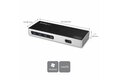 folie 2 von 8, vergrößern, usb-c und usb-a dock - dual monitor 4k 60hz dock displayport + hdmi - hybrid usb 3.0 dockingstation für usb-c / usb-a laptops - 6x usb typ a, gbe - usb 3.2 gen 1 - mac/windows (dk30a2dh)