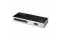 folie 1 von 8, vergrößern, usb-c und usb-a dock - dual monitor 4k 60hz dock displayport + hdmi - hybrid usb 3.0 dockingstation für usb-c / usb-a laptops - 6x usb typ a, gbe - usb 3.2 gen 1 - mac/windows (dk30a2dh)