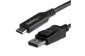 folie 1 von 4, vergrößern, usb-c auf displayport-kabel (1,8 m, 8k 30hz, hbr3, usb-c-adapter, thunderbolt 3-kompatibel) (cdp2dp146b)