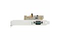 folie 3 von 10, vergrößern, pci express serielle schnittstellenkarte, pcie auf rs232 (db9) karte, pc serielle adapter karte / erweiterungskarte, 16c1050 uart, com retention, windows/linux (11050-pc-serial-card)