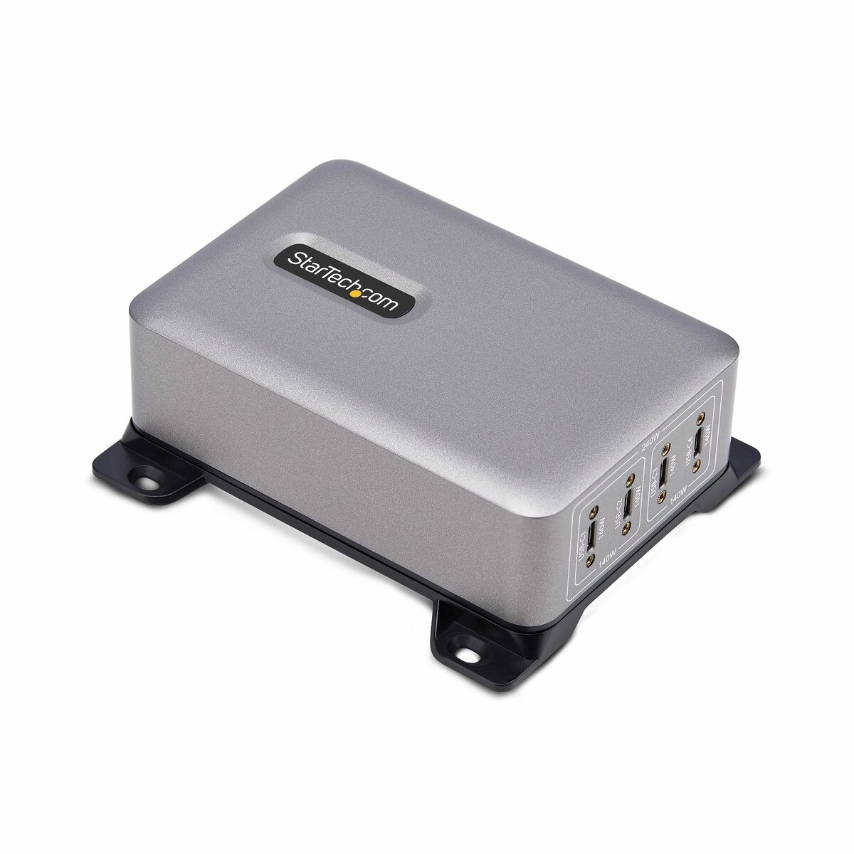 folie 1 von 10, vergrößern, 4-port usb-c ladegerät, 140w epr je port(max. 240w), gan
