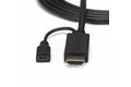 folie 3 von 5, vergrößern, 1,8m aktives hdmi auf vga konverter kabel - hdmi zu vga adapter 180cm - schwarz - 1920x1200 / 1080p (hd2vgamm6)