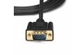 folie 4 von 5, vergrößern, 1,8m aktives hdmi auf vga konverter kabel - hdmi zu vga adapter 180cm - schwarz - 1920x1200 / 1080p (hd2vgamm6)