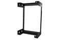 folie 6 von 6, vergrößern, 2-pfosten 15he heavy-duty wandmontage netzwerk-rack, 19" open frame server rack, 12" tief, wandmontage daten-rack für it/av