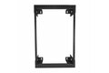 folie 2 von 6, vergrößern, 2-pfosten 15he heavy-duty wandmontage netzwerk-rack, 19" open frame server rack, 12" tief, wandmontage daten-rack für it/av