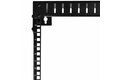 folie 3 von 6, vergrößern, 2-pfosten 15he heavy-duty wandmontage netzwerk-rack, 19" open frame server rack, 12" tief, wandmontage daten-rack für it/av
