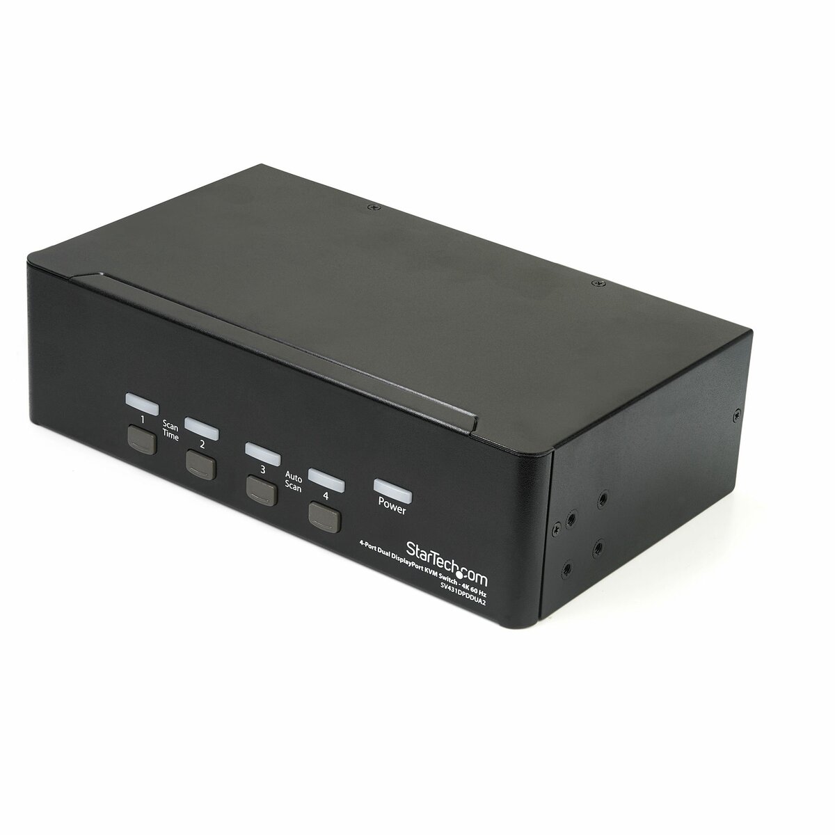 folie 1 von 5, vergrößern, 4 port dual displayport kvm switch - displayport 1.2 kvm - 4k 60hz - displayport switch - usb kvm switch (sv431dpddua2)