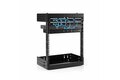 folie 2 von 4, vergrößern, 2-pfosten 12he heavy-duty wandmontage netzwerk-rack, 19" open frame server rack mit einstellbarer tiefe, wandmontage rack