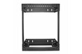 folie 4 von 4, vergrößern, 2-pfosten 12he heavy-duty wandmontage netzwerk-rack, 19" open frame server rack mit einstellbarer tiefe, wandmontage rack