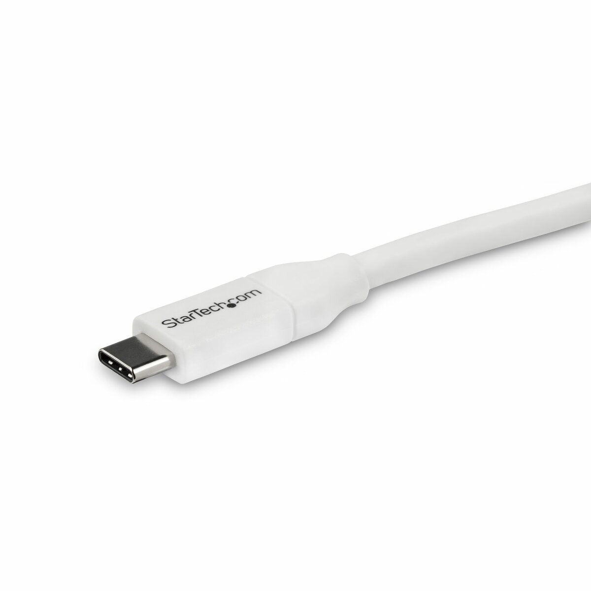 folie 2 von 4, vergrößern, usb-c auf usb-c kabel mit 5a power delivery - st/st - weiss - 4m - usb 2.0 - usb-if zertifiziert (usb2c5c4mw)