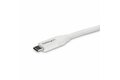 folie 2 von 4, vergrößern, usb-c auf usb-c kabel mit 5a power delivery - st/st - weiss - 4m - usb 2.0 - usb-if zertifiziert (usb2c5c4mw)