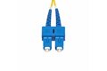 folie 4 von 4, vergrößern, 10 meter lwl patchkabel sc sc (upc) singlemode os2 duplex, 9/125µm, 40g/100g, lszh glasfaserkabel (smdos2scsc10m)
