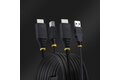 folie 4 von 4, vergrößern, 3m hdmi und usb kvm kabel, 4k60hz, kombikabel für kvm switch