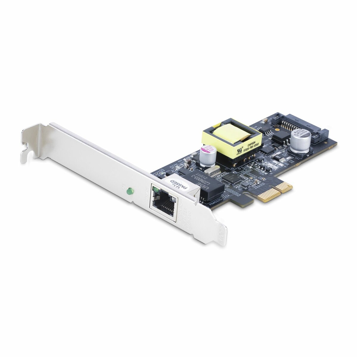 folie 1 von 5, vergrößern, 1-port 2.5gbps poe netzwerkkarte, intel i225-v, 802.3at/af