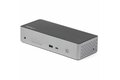 folie 1 von 6, vergrößern, usb c dockingstation für 4 monitore - 4k 60hz hybrid dock displayport 1.4 & hdmi 2.0 - universal usb-c/thunderbolt laptop dock mit 100w pd - usb hub mit 1x usb-c & 3x usb-a (dk31c4dppdue)