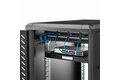folie 5 von 5, vergrößern, 1 he ausziehbare server rack tastaturablage - 25 kg tragkraft - 22" tiefe stahlschublade für 19" av/netzwerk racks (slideshelfd)