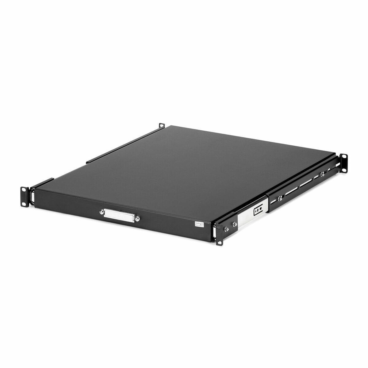 folie 1 von 5, vergrößern, 1 he ausziehbare server rack tastaturablage - 25 kg tragkraft - 22" tiefe stahlschublade für 19" av/netzwerk racks (slideshelfd)