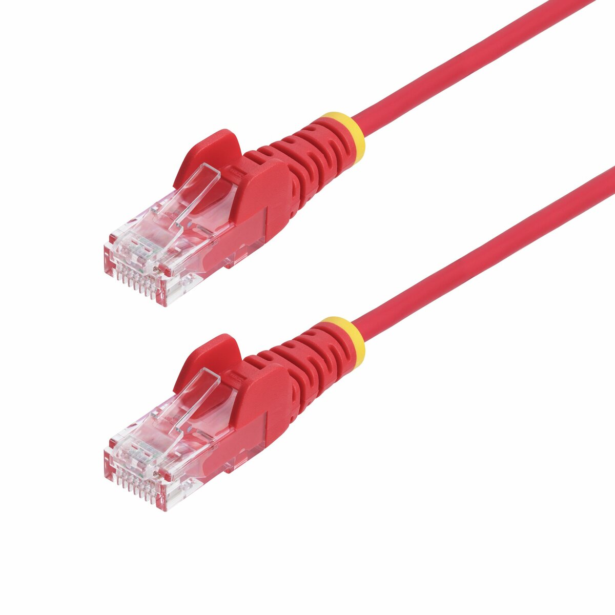 folie 1 von 5, vergrößern, 3m rotes dünnes cat6-ethernet-kabel, snagless, lszh