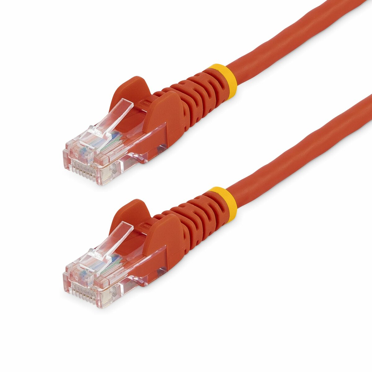 Product  StarTech.com CAT5e Cable - 10 m Red Ethernet Cable - Snagless -  CAT5e Patch Cord - CAT5e UTP Cable - RJ45 Network Cable - patch cable - 10  m - red