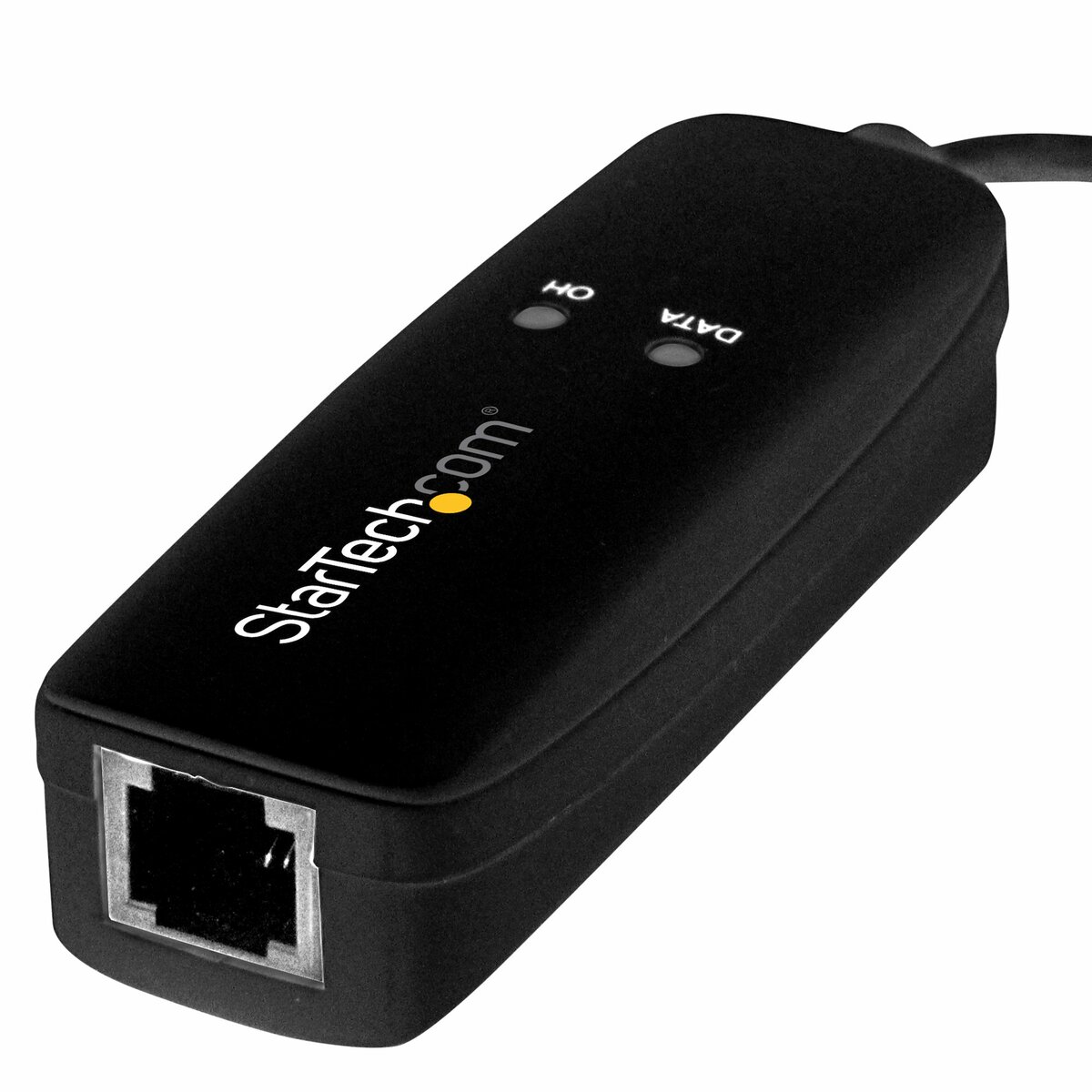 folie 2 von 3, vergrößern, usb 2.0 faxmodem - 56k externes dialup v.92 modem/dongle/adapter - computer/laptop faxmodem - usb auf telefonbuchse - usb datenmodem - netzwerk fax/cmr/pos (usb56kemh2)