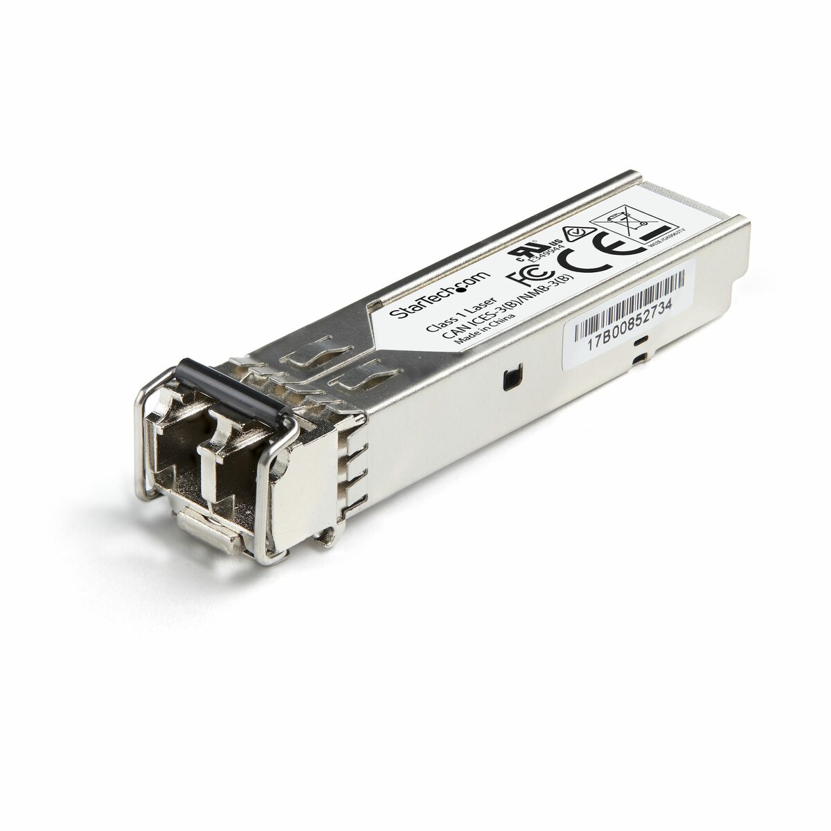 folie 1 von 4, vergrößern, transceiver modul (sfp module, 1000base-zx juniper kompatibel, glasfaser, 1550 nm, lc single mode mit ddm) (rx70kmsfpst)