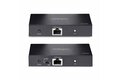 folie 3 von 9, vergrößern, 4k hdmi extender über cat5/cat6 kabel, 4k 60hz hdr video extender/hdmi verlängerung bis zu 70m, hdmi über ethernet kabel/auf rj45, s/pdif audio out, hdmi extender kit (4k70ic-extend-hdmi)