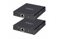 folie 1 von 9, vergrößern, 4k hdmi extender über cat5/cat6 kabel, 4k 60hz hdr video extender/hdmi verlängerung bis zu 70m, hdmi über ethernet kabel/auf rj45, s/pdif audio out, hdmi extender kit (4k70ic-extend-hdmi)