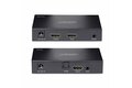 folie 4 von 9, vergrößern, 4k hdmi extender über cat5/cat6 kabel, 4k 60hz hdr video extender/hdmi verlängerung bis zu 70m, hdmi über ethernet kabel/auf rj45, s/pdif audio out, hdmi extender kit (4k70ic-extend-hdmi)