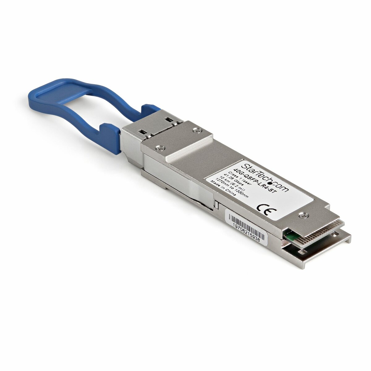 folie 1 von 2, vergrößern, transceiver modul (qsfp module, 40gbase-sr4 brocade kompatibel, glasfaser, 850 nm, mpo multimode mit ddm) (40g-qsfp-lr4-st)