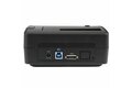 folie 3 von 6, vergrößern, 1-bay usb 3.1 / esata auf sata festplatten dockingstation, externer usb 3.1 (10 gbit/s) festplatten dock, 2,5/3,5" sata iii hdd/ssd top-loading laufwerksschacht (sdocku313e)