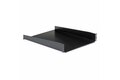 folie 3 von 5, vergrößern, 2 he serverschrank fachboden - universal server rack regal für 19 zoll netzwerkracks und schränke - schwerlast - 23 kg tragkraft - 55 cm tiefe ablage, schwarz (cabshelf22)