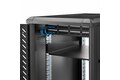 folie 2 von 5, vergrößern, 2 he serverschrank fachboden - universal server rack regal für 19 zoll netzwerkracks und schränke - schwerlast - 23 kg tragkraft - 55 cm tiefe ablage, schwarz (cabshelf22)