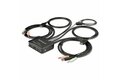 folie 1 von 6, vergrößern, kvm switch hdmi (2 port, mit 1,2m kabeln, os unabhängig, 3,5mm audio, usb 4k60hz) (sv211hdua4k)