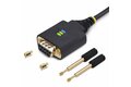 folie 7 von 7, vergrößern, 1m usb null modem kabel, com retention, ftdi, usb-a zu rs232 nullmodemkabel, wechselbare db9 schrauben/muttern (1p3ffcnb-usb-serial)