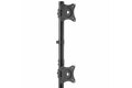 folie 2 von 6, vergrößern, tischhalterung für zwei monitore, vertikal, stahl - für bis zu zwei 27" oder 34" (10kg) ultrawide vesa mount monitore