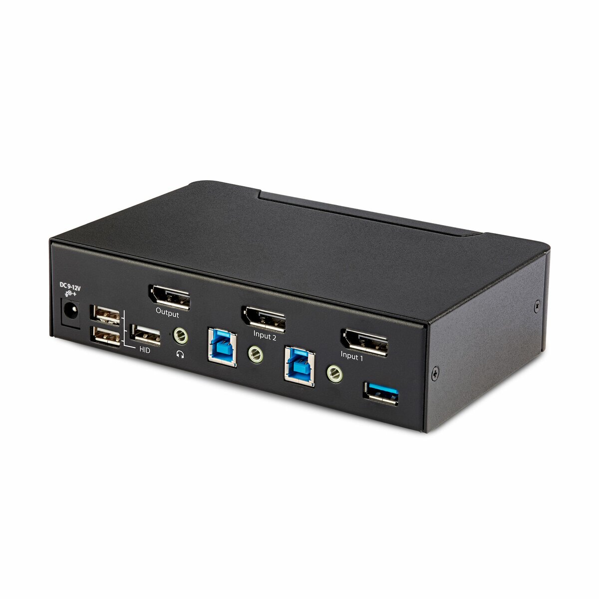 folie 2 von 4, vergrößern, 2-port 8k kvm-switch displayport 1.4, 8k 60hz / 4k 144hz, dp 1.4, 2x usb 3.0 ports, 4x usb 2.0 hid ports, kvm displayport umschalter, taste & hotkey, mst (d86a2-2-port-8k-kvm)