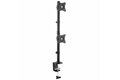 folie 1 von 6, vergrößern, tischhalterung für zwei monitore, vertikal, stahl - für bis zu zwei 27" oder 34" (10kg) ultrawide vesa mount monitore