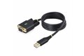 folie 1 von 7, vergrößern, 1m usb null modem kabel, com retention, ftdi, usb-a zu rs232 nullmodemkabel, wechselbare db9 schrauben/muttern (1p3ffcnb-usb-serial)